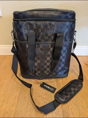 Opux 6 Bottle Wine Carrier Tote, New Never Used